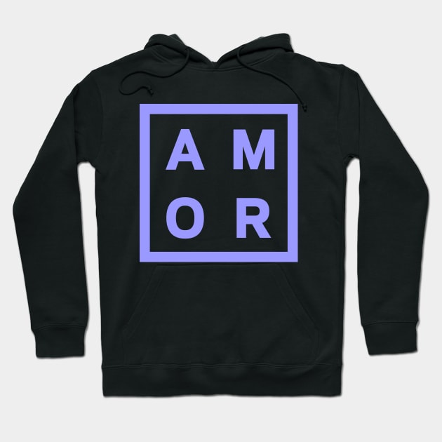 AMOR Hoodie by Bryan Trindade